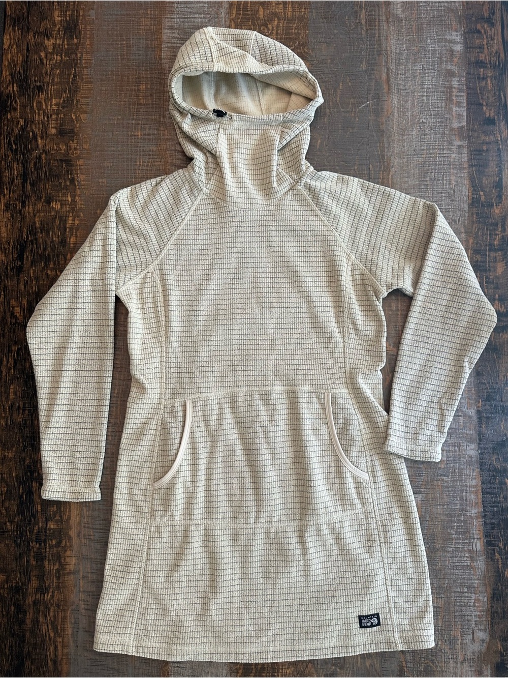 Mountain Hardwear Summit Grid Dress Size Small Color Wild Oyster